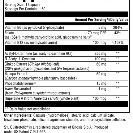 MemorAll™ 60 Capsules