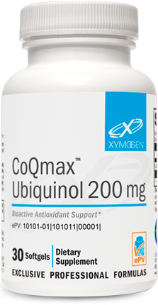 CoQmax™ Ubiquinol 200 mg 30 Softgels