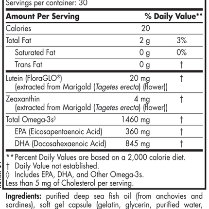 ProDHA Eye 60 Softgels