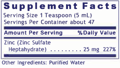 Liquid Zinc Ultra 8 fl oz