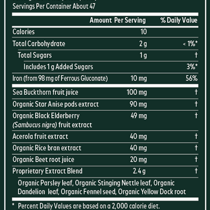 Plant Force Liquid Iron 16 fl oz