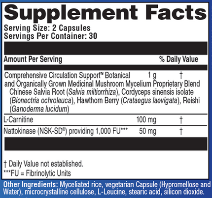 Comprehensive Circulation Support 60 Capsules