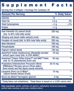 Ultra Prostate Formula 60 Softgels