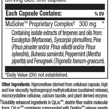 MuSolve SR 90 Capsules