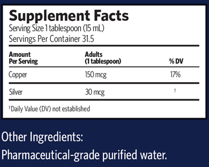 Bio-Active Copper Hydrosol 16 fl oz