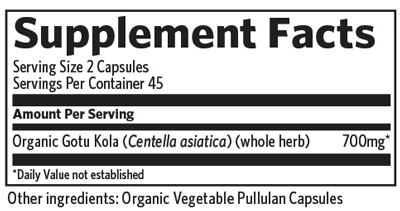 Gotu Kola 90 Capsules
