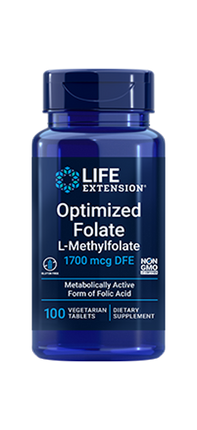 Optimized Folate L-Methylfolate 100 Tablets