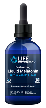 Fast-Acting Liquid Melatonin Citrus-Vanilla 2 fl oz