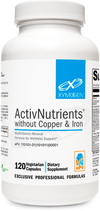 ActivNutrients® without Copper & Iron 120 Capsules