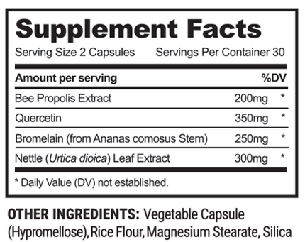 Propolis Sinus Support 60 Capsules