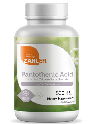 Pantothenic Acid 120 Capsules