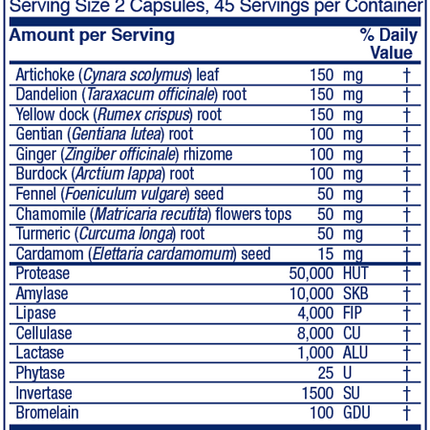Bitters Extra 90 Capsules