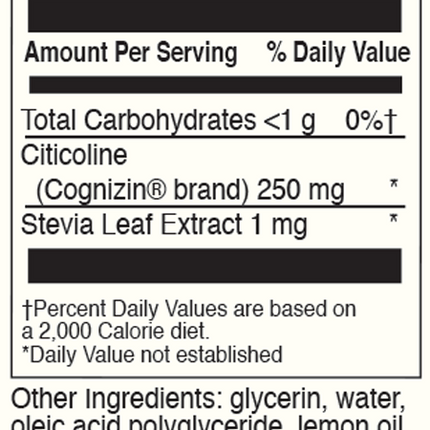 LIPOSOMAL CITICOLINE 2 fl oz