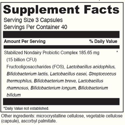 MEGA PROBIOTIC ND 120 Capsules