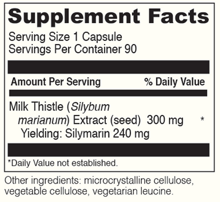 MILK THISTLE 90 Capsules