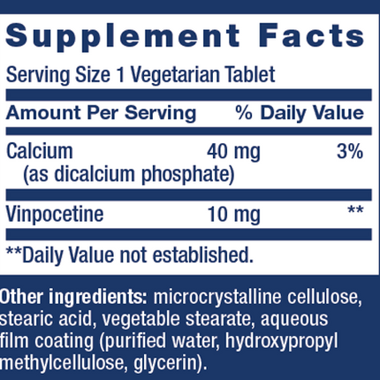 Vinpocetine 10 mg 100 Tablets