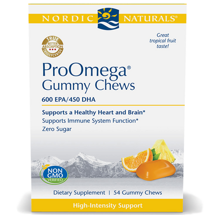 ProOmega® Tropical Fruit 54 Gummy Chews