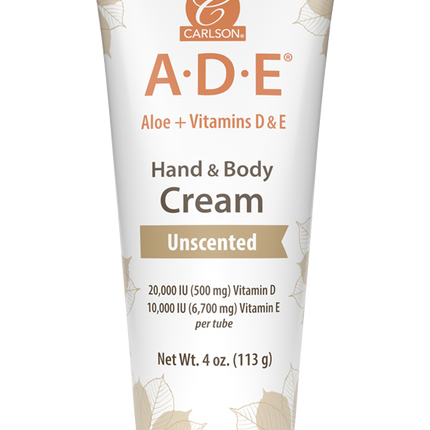 A.D.E Hand & Body Cream Unscented 4 oz