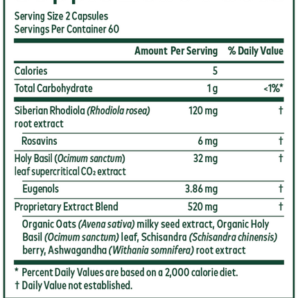 Daytime HPA 120 Capsules