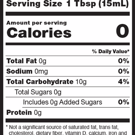RxSugar® Organic Allulose Liquid Sugar 16 fl oz