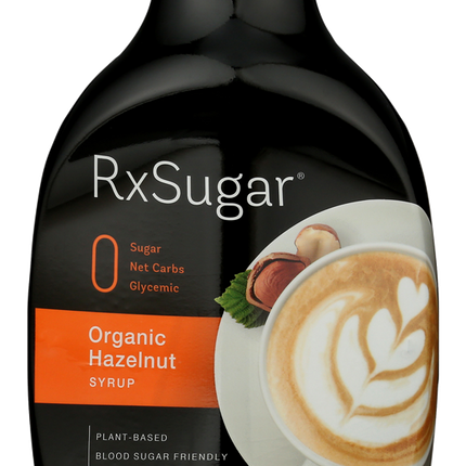 RxSugar® Organic Hazelnut Syrup 16 fl oz