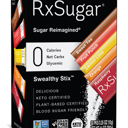 RxSugar® Swealthy Stix 30 Packets