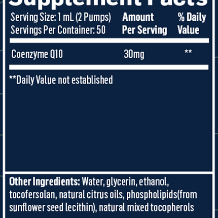 Nanoemulsified CoQ10 1.7 fl oz
