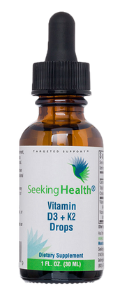 Vitamin D3 + K2 Drops 1 fl oz