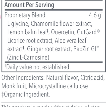 G.I. InnerCalm Lemon Ginger 30 Stick Packs