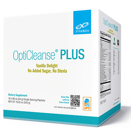 OptiCleanse® PLUS Vanilla Delight No Added Sugar, No Stevia 10 Servings