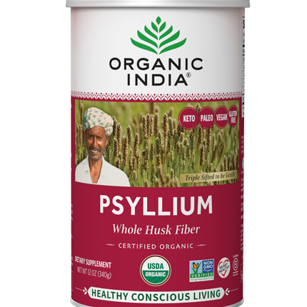 Psyllium Organic Whole Husk Fiber 68 Servings