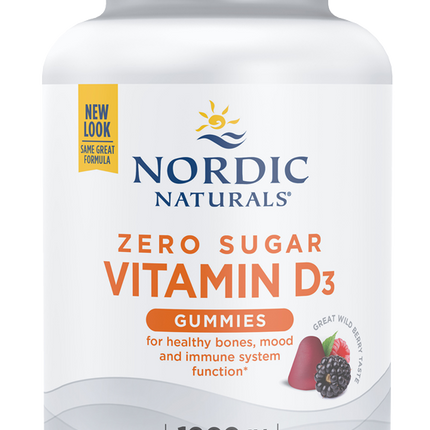 Zero Sugar Vitamin D3 Gummies 60 Gummies
