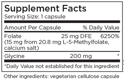L-Methylfolate 15 mg 60 Capsules