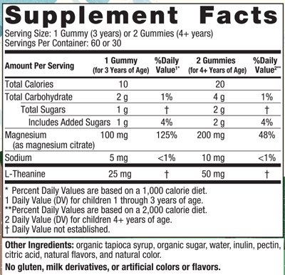 Kids Calm 60 Gummies