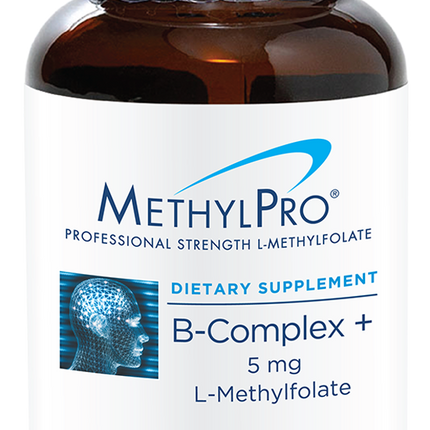 B-Complex + 5 mg L-Methylfolate 30 Capsules
