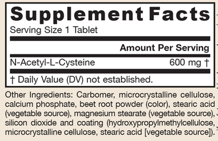 NAC Sustain 600 mg 60 Tablets