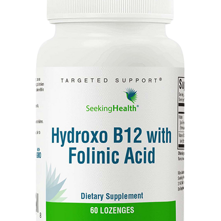Hydroxo B12 with Folinic Acid 60 Lozenges