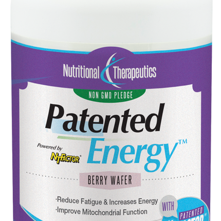 NTFactor® Patented Energy Chewable Wafer Mixed Berry 30 Wafers