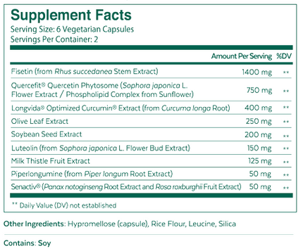 Qualia Senolytic 12 Capsules