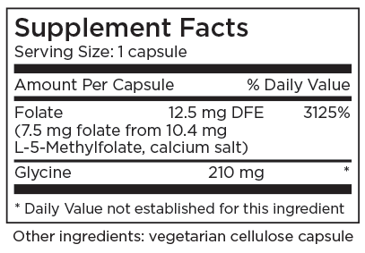L-Methylfolate 7.5 mg 30 Capsules
