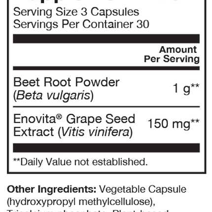 SuperBeets 1000 mg 90 Capsules