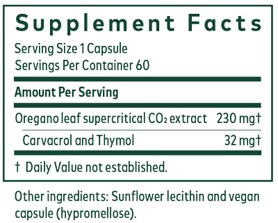 Oil of Oregano 60 Capsules