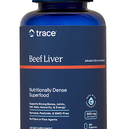Beef Liver 500 mg 180 Capsules