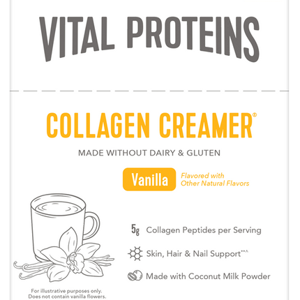 Collagen Creamer Vanilla 14 Servings