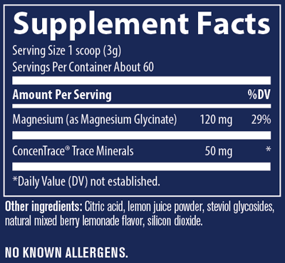 Magnesium Glycinate Powder 60 Servings