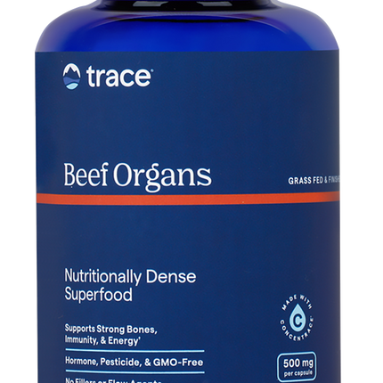 Beef Organs 500 mg 180 Capsules