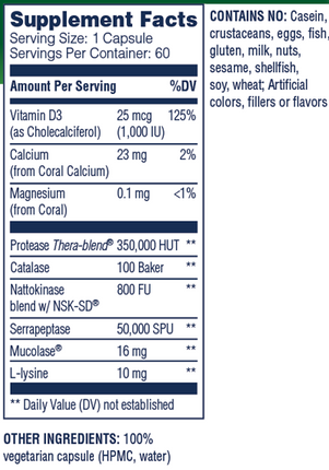 Enzyme Defense Pro 60 Capsules