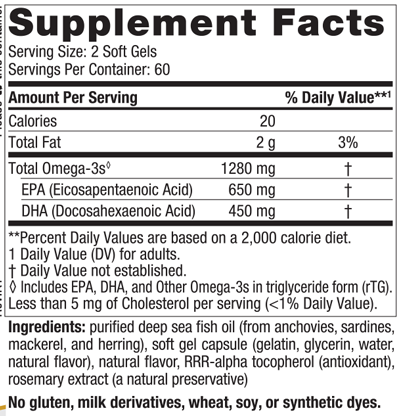 ProOmega 120 Softgels