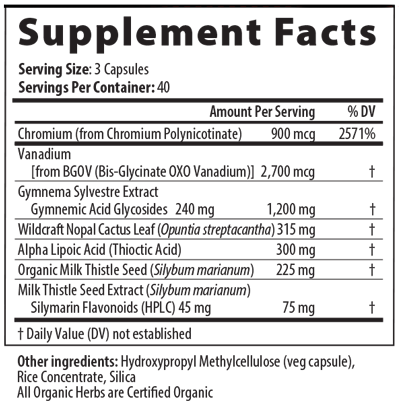 Glucose Balance Px 120 Capsules