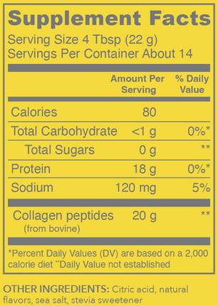 Collagen Peptides Lemon 14 Servings